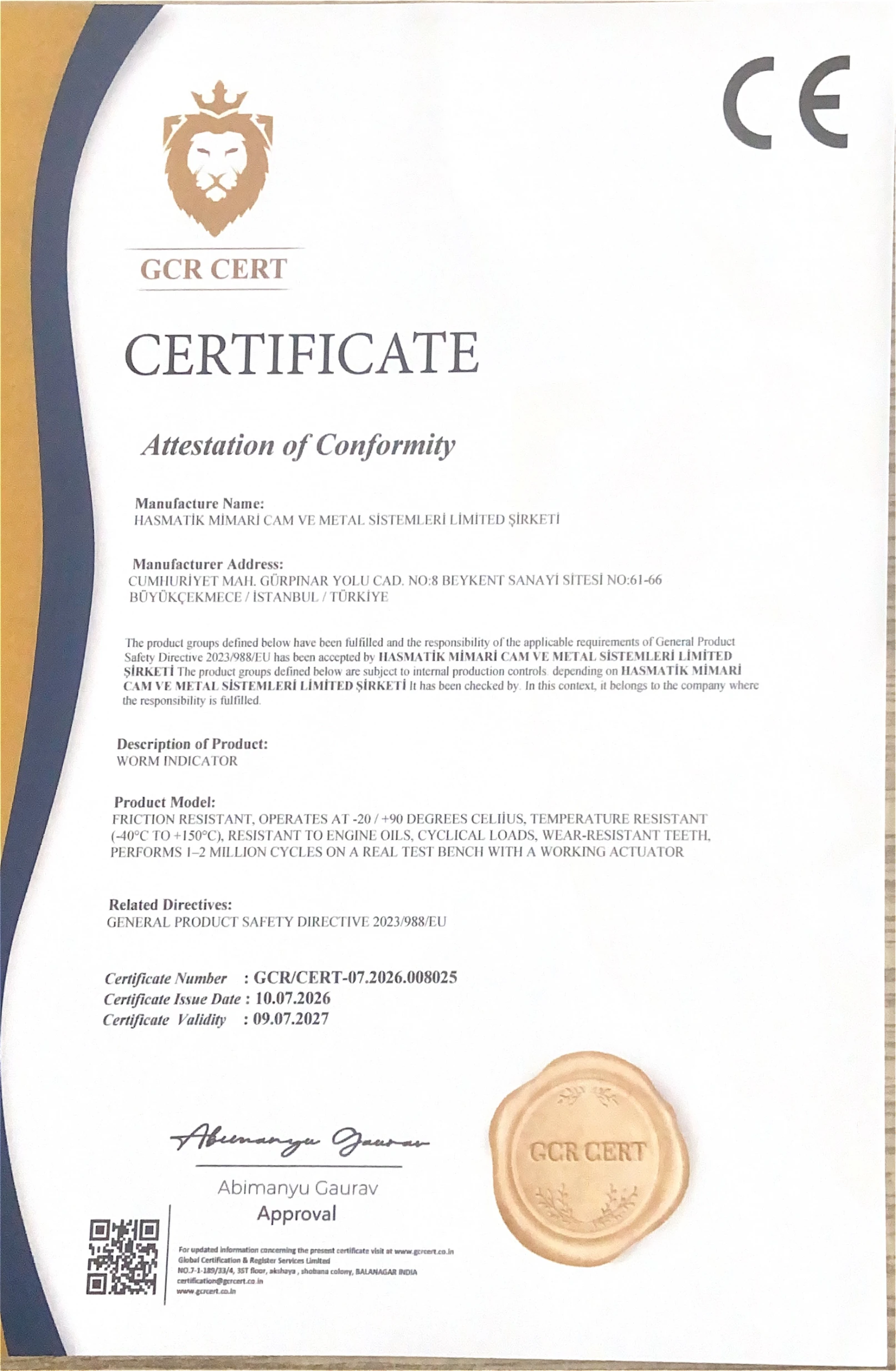 Worm Indicator — GCR CERT